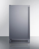18" Wide Clear Icemaker, ADA Compliant