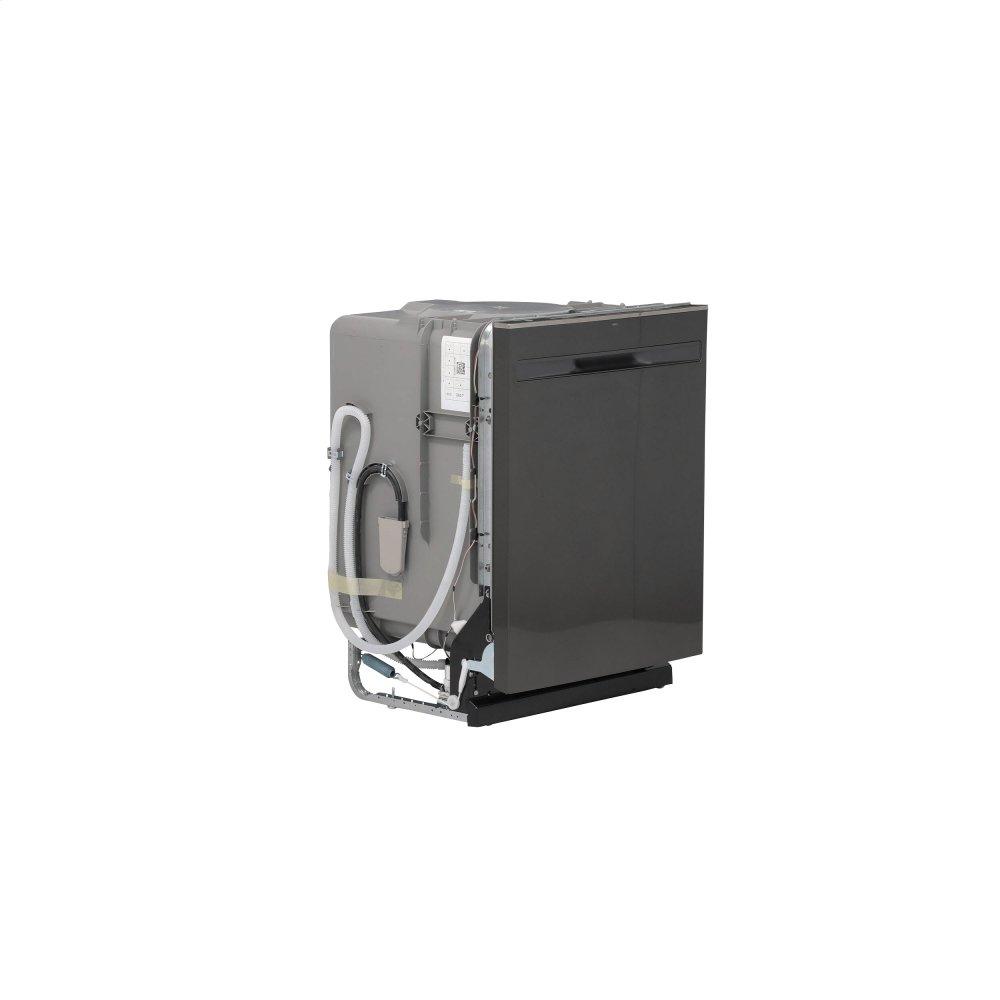 GE® Hybrid Stainless Steel Interior Dishwasher with Hidden Controls