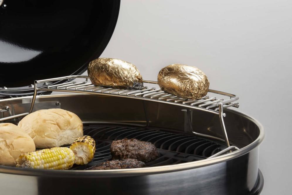 Warming Rack for Charcoal Kettle Grills