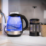 Danby 1.2L Glass Kettle in Black