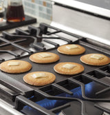 GE Profile™ Series 30" Free-Standing Gas Double Oven Convection Range