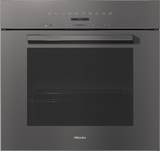 H 7280 BP Graphite grey - 30 Inch Convection Oven with clear text display, connectivity, and Self Clean.
