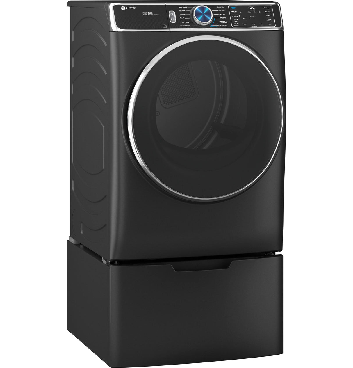 GE Profile™ ENERGY STAR® 7.8 cu. ft. Capacity Smart Front Load Electric Dryer with Steam and Sanitize Cycle