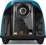 Blizzard CX1 TurboTeam PowerLine Tech blue - Bagless canister vacuum cleaners with Turbobrush - ideal for pet lovers.
