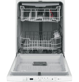 GE® Top Control with Plastic Interior Dishwasher with Sanitize Cycle & Dry Boost