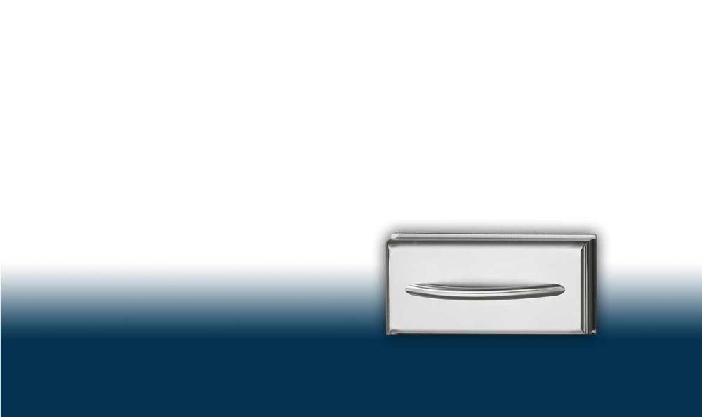 Flat Stainless Steel Drawer Set