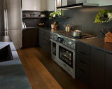 48" Gas Range, Silver Stainless, Natural Gas/Liquid Propane