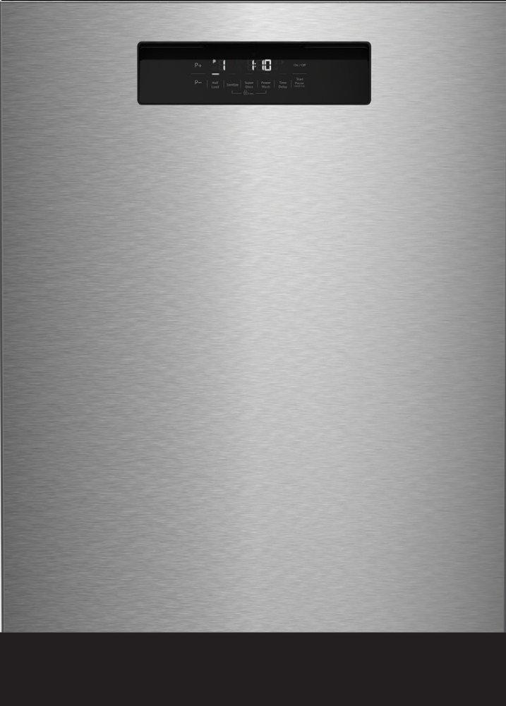24in Dishwasher SS w/ integrated handle 48dBA front control 6 cycle