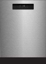 24in Dishwasher SS w/ integrated handle 48dBA front control 6 cycle