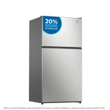 Avanti MaxxSpace Insulation™ Technology Garage-Ready Frost-Free Ice Maker-Ready Refrigerator, 24 cu. ft., ENERGY STAR, Stainless Steel Look (AVFF24DLJM0SS)