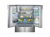 34 cu. ft. 4-Door Flex™ Chef Collection Refrigerator with Sparkling Water Dispenser in Stainless Steel