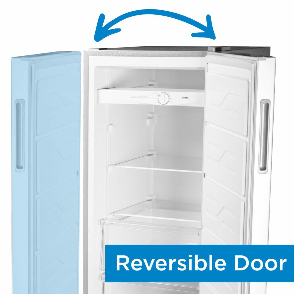 DANBY DUFM068A1SCDB Danby 6.8 cu. ft. Convertible Upright Freezer