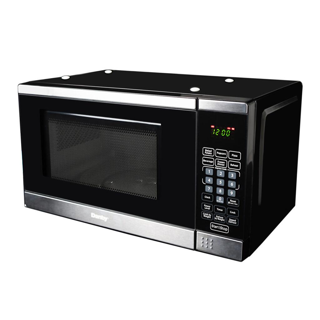 Danby Designer 0.7 cu. ft. Space Saving Under the Cupboard Microwave in Stainless Steel