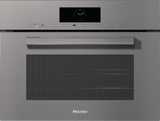 DGC 7840 AM Graphite grey - 24" Compact Combi-Steam Oven XL for steam cooking, baking, roasting with roast probe + menu cooking.