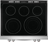 Frigidaire Gallery 30" Front Control Electric Range with Air Fry