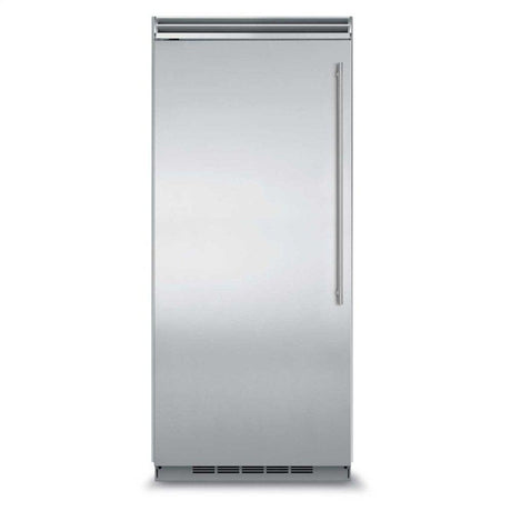 Marvel Professional Built-In 36" All Refrigerator - Solid Stainless Steel Door - Left Hinge, Slim Designer Handle