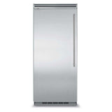 Marvel Professional Built-In 36" All Refrigerator - Solid Stainless Steel Door - Right Hinge, Slim Designer Handle