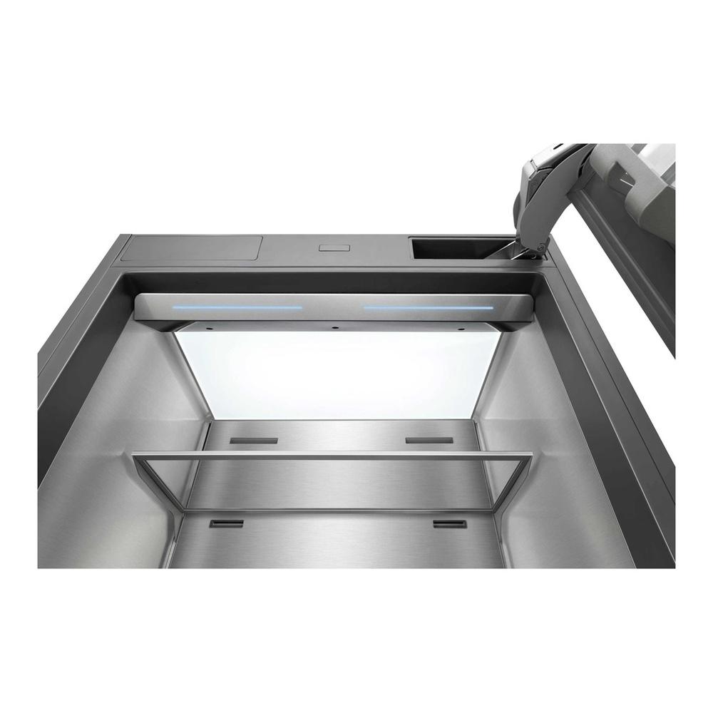 ILVE URBM36SIWPRY 36 inch Built-In Bottom Freezer Refrigerator with 19.8 cu. ft. Capacity, Reversible Door, Energy Star, Sabbath Mode