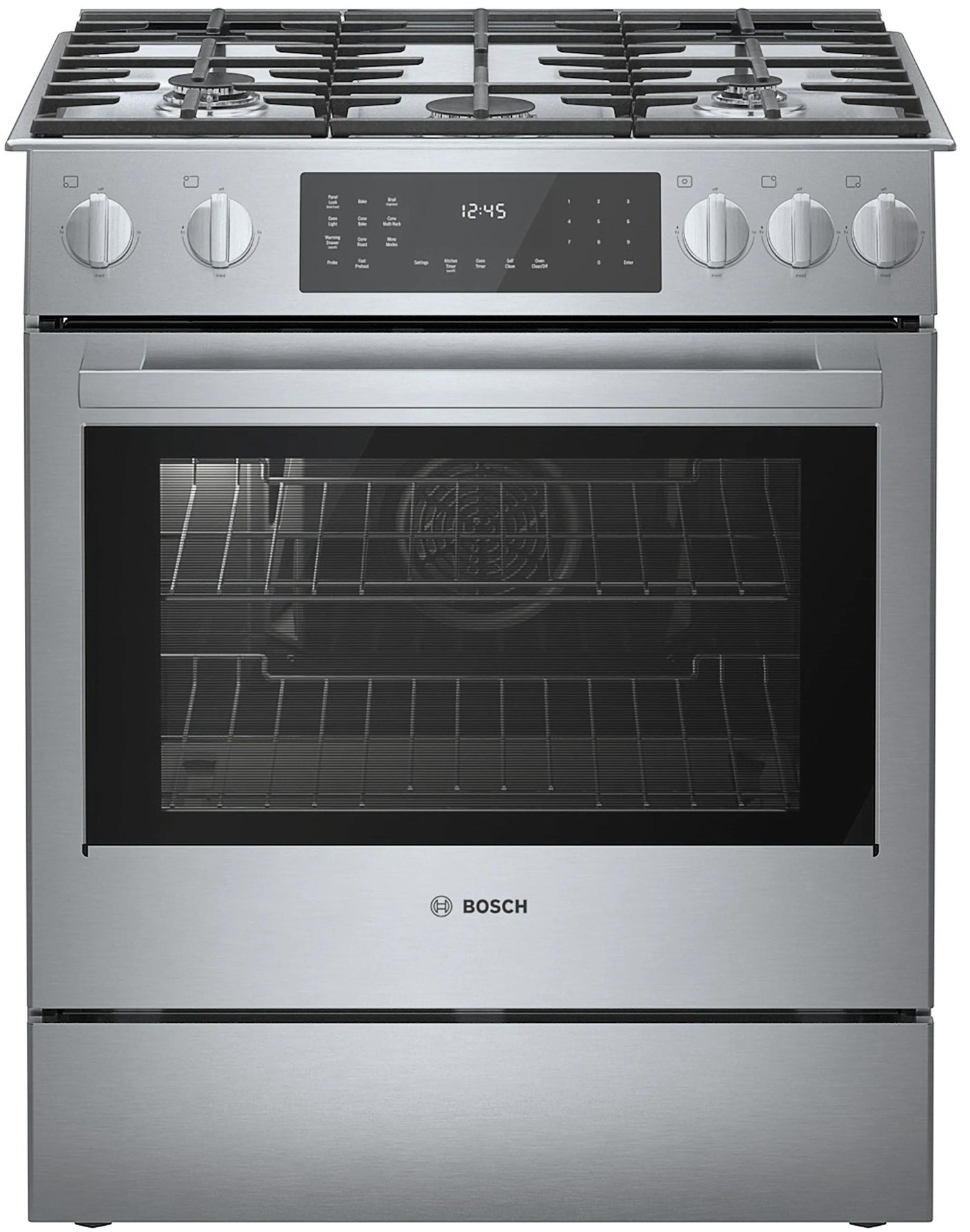 800 Series Dual Fuel Slide-in Range 30" Stainless Steel