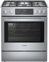 800 Series Dual Fuel Slide-in Range 30" Stainless Steel