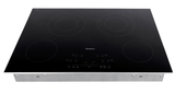 30in electric cooktop, 4 burner, touch controls