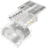 G 5008 SCU Active Clean Touch Steel - Pre-finished, full-size dishwasher in tried-and-tested Miele quality at an affordable entry-level price.