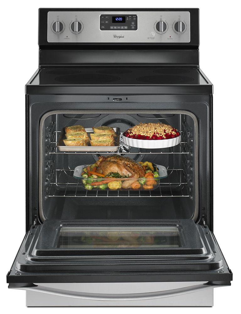 5.3 Cu. Ft. Freestanding Electric Range with High-Heat Self-Cleaning System