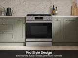Bespoke Smart Slide-in Gas Range Pro Style Design  Air Fry Max  True Convection