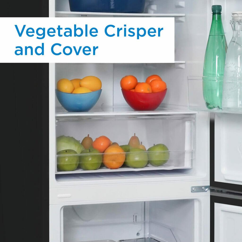 Danby 10 cu. ft. Bottom Mount Apartment Size Fridge in Stainless Steel