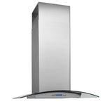 Electrolux 30'' Glass and Stainless Canopy Wall-Mount Hood