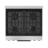 30 Inch Professional Gas Range With Tilt Panel Touch Control In Stainless Steel/black  Gordon Ramsay Serie