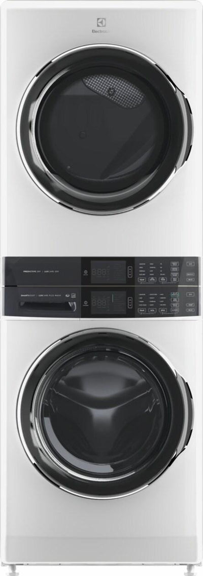 Laundry Tower Single Unit Front Load 4.5 Cu. Ft. Washer & 8 Cu. Ft. Electric Dryer