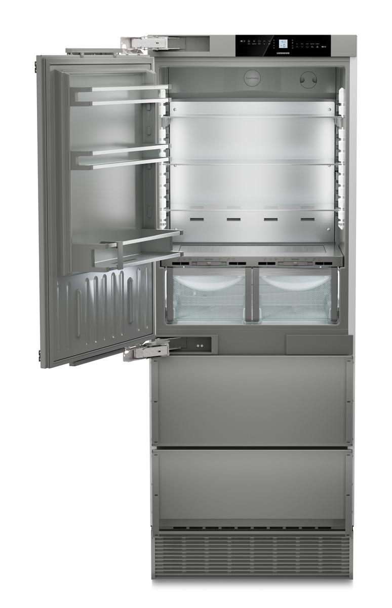 Fully Integrated Bottom Freezer Refrigerator with BioFresh