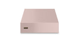 30"W. 18"H. Wall Hood (Finish: Blush, Trim: Brushed Brass)