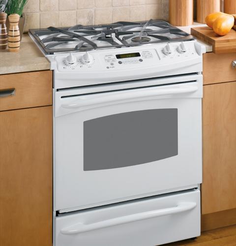 GE Profile 30" Slide-In Gas Range