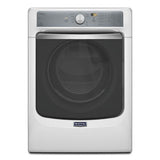 Maytag® Maxima® Steam Gas Dryer with Large Capacity and Stainless Steel Dryer Drum - 7.3 cu. ft. - White