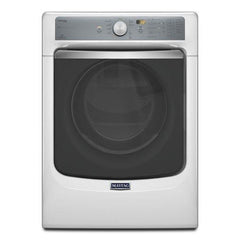 Maytag® Maxima® Steam Gas Dryer with Large Capacity and Stainless Steel Dryer Drum - 7.3 cu. ft. - White