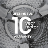 Laundry Tower Single Unit Front Load 4.4 Cu. Ft. Washer & 8 Cu. Ft. Gas Dryer