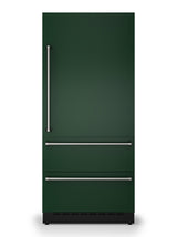 36"W. Integrated Bottom Freezer Door Panel Right Hinge - Ivy