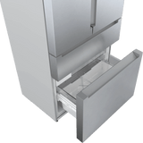 800 Series French Door Bottom Mount Refrigerator 36" Stainless steel (with anti-fingerprint)