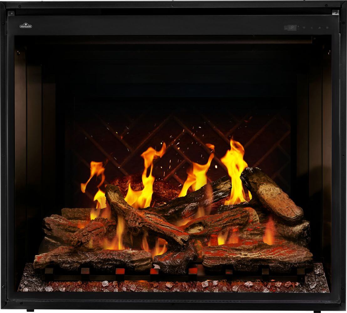 Elevation? X 36 Electric Fireplace with LCD Enhancement