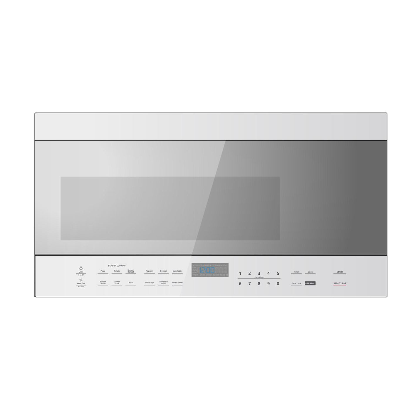 30" Over-The-Range Microwave Oven in Stainless Steel