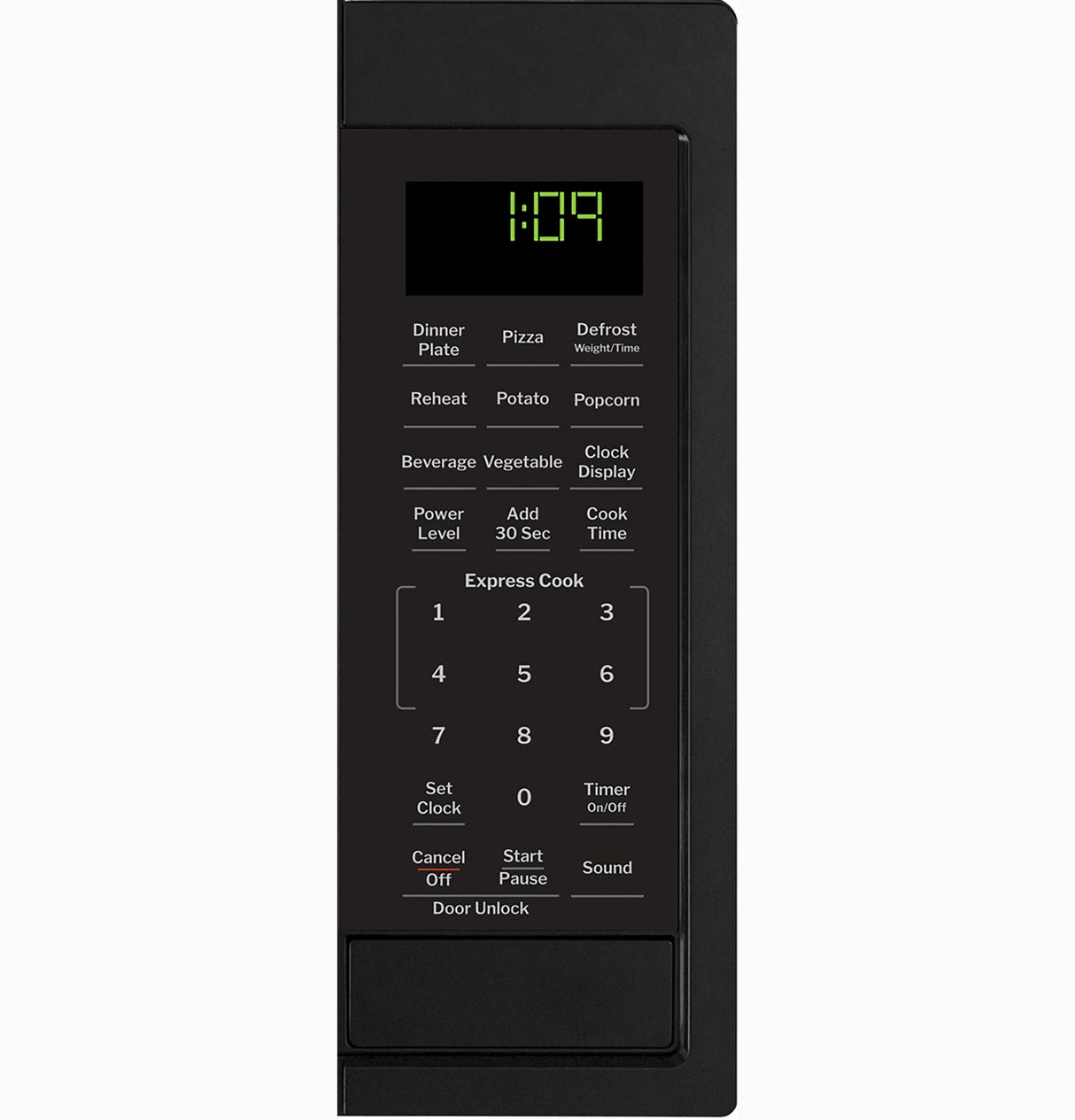 GE® 0.9 Cu. Ft. Capacity Countertop Microwave Oven