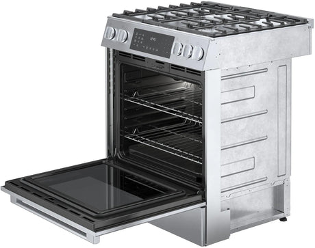 800 Series Dual Fuel Slide-in Range 30" Stainless Steel