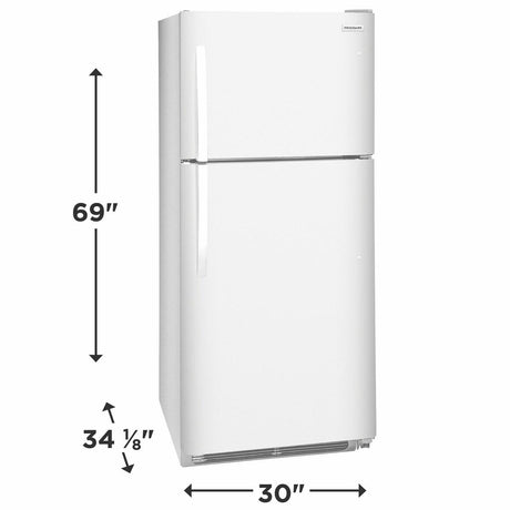 Frigidaire 20.5 Cu. Ft. Top Freezer Refrigerator