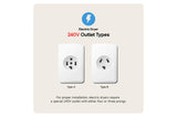 7.3 cu.ft. Ultra Large High Efficiency Electric TurboSteam™ LG EasyLoad™ Door, Wi-Fi Connectivity, White