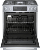 800 Series Dual Fuel Slide-in Range 30" Stainless Steel