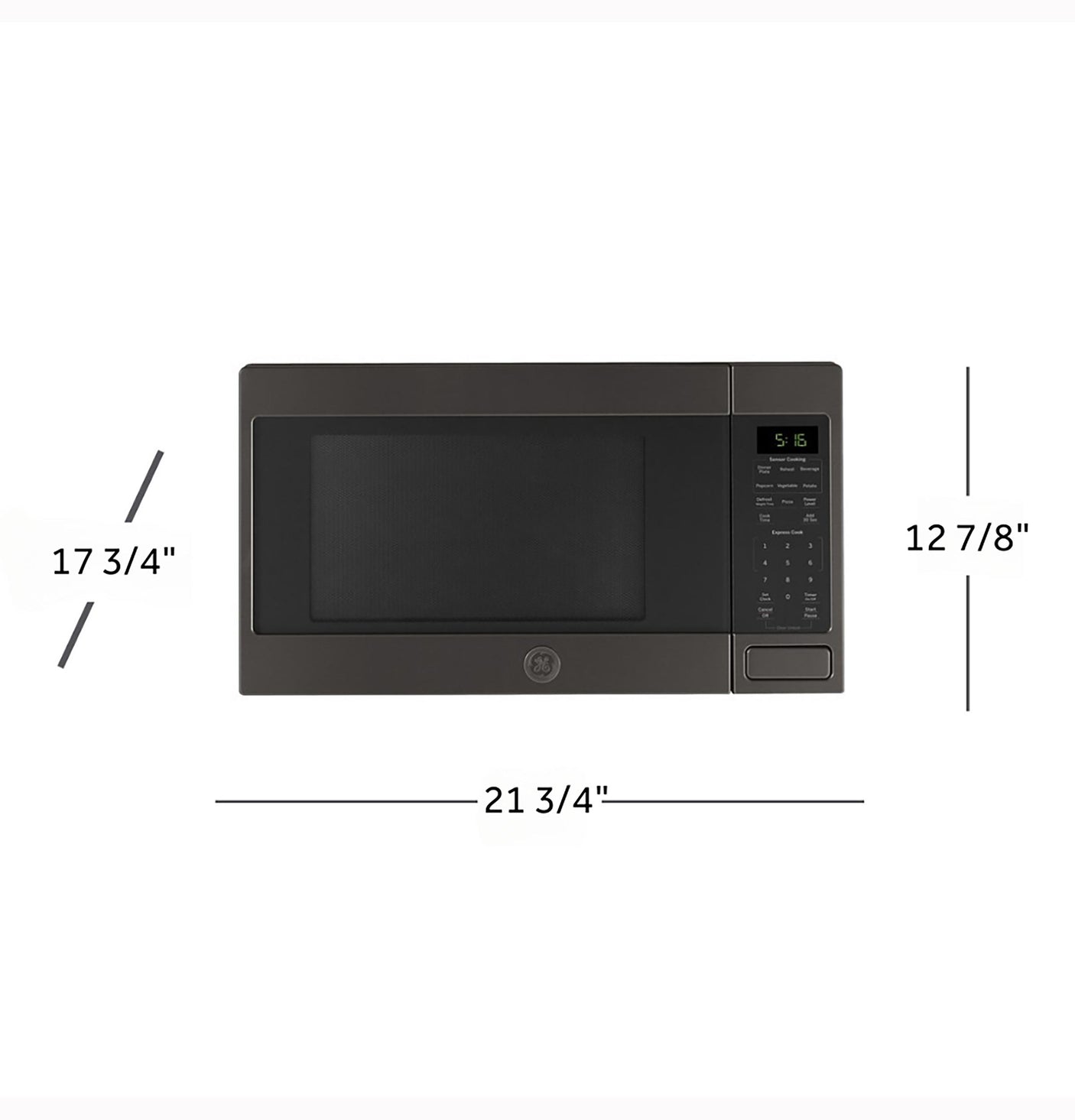 GE® 1.6 Cu. Ft. Countertop Microwave Oven