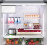 100 Series French Door Bottom Mount Refrigerator 36" Stainless steel (with anti-fingerprint), Total No Frost