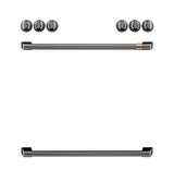 Café™ Front Control Electric Knobs and Handles - Brushed Black